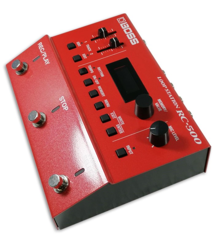 Foto del Pedal Boss RC 500 Loop Station del otro lado