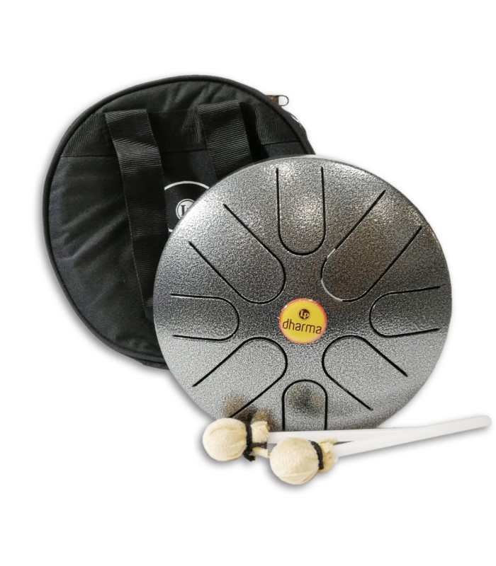 Foto do Metta Drum LP modelo Dharma 8 LPD0608 com saco e batentes