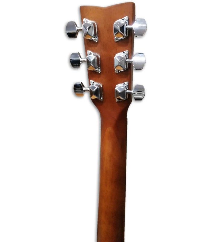Foto del clavijero de la Guitarra Folk del pack Yamaha F310