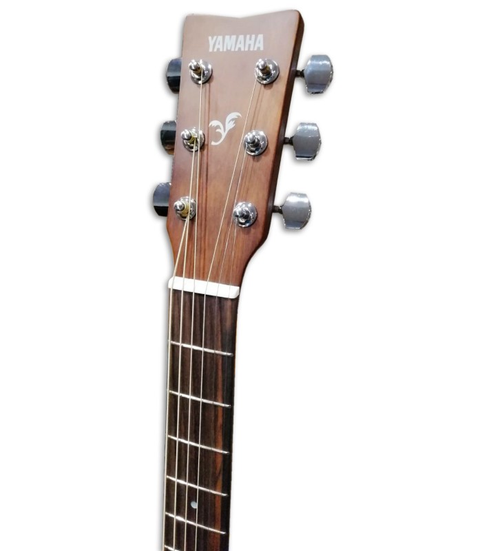 Foto da cabeça da guitarra folk do Pack Yamaha F310