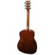 Photo of the Folk Guitar back  from the Yamaha F310 pack