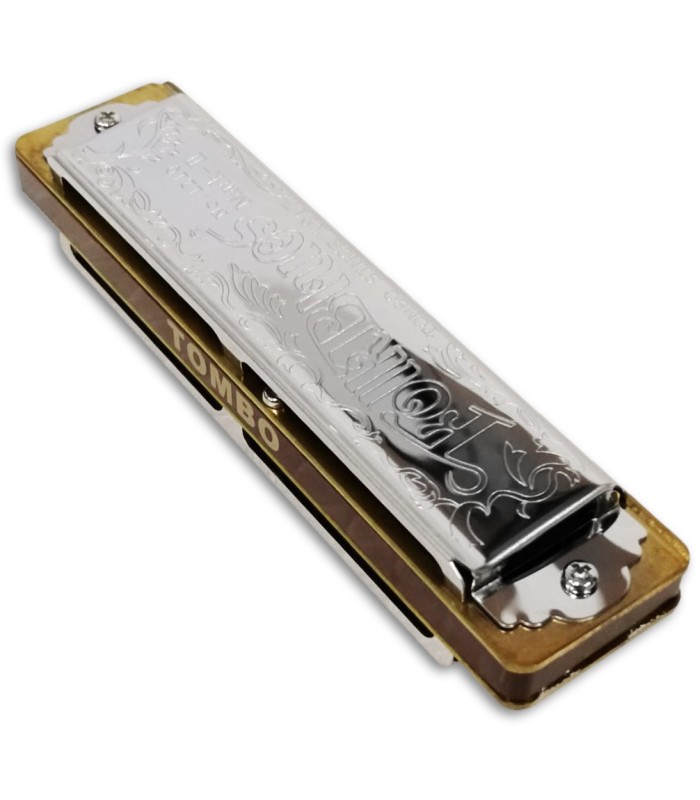 Photo of the Harmonica Lee Oskar model Tombo Folk Blues in A other side