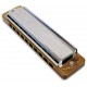 Photo of the Harmonica Lee Oskar model Tombo Folk Blues in A