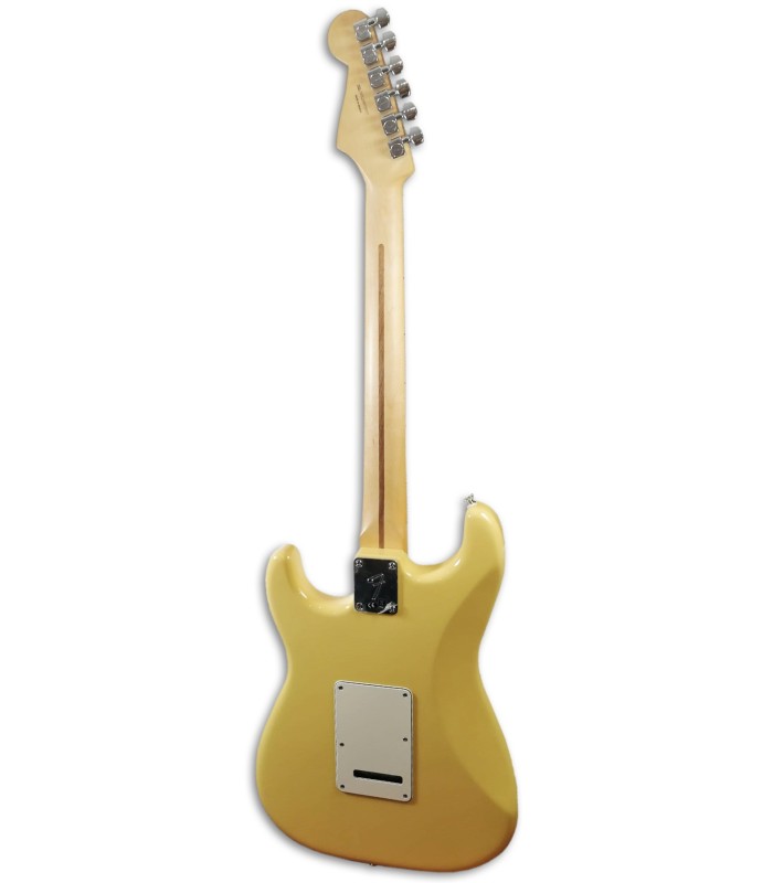 Photo of the Eletric Guitar Fender model Player Strato MN Buttercream back