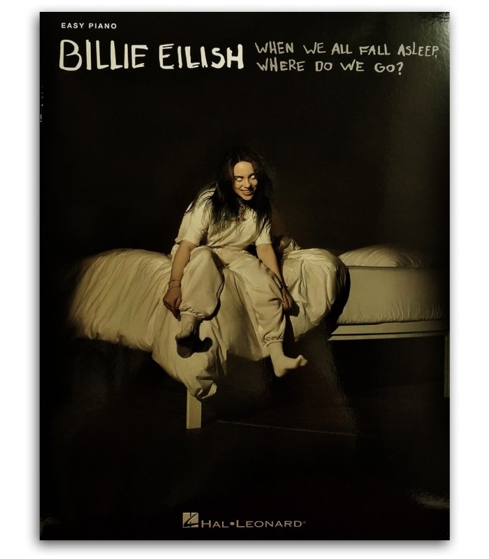 Photo of the Billie Eilish When We All Fall Asleep, Where Do We Go? for Easy Piano's book cover