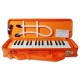 Photo of the Melodica Record model M 37OR inside the case
