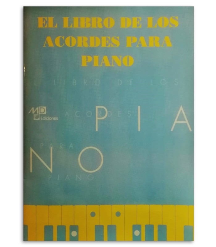 Foto da capa do livro El Libro de los Acordes para Piano