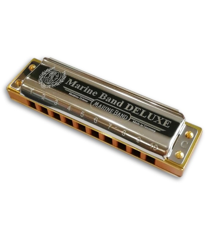 Photo of the Harmonica Hohner Marine Band de Luxe in C