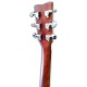 Foto dos carrilhões da Guitarra Acústica Yamaha modelo FG830
