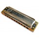 Photo of the Harmonica Hohner model Marine Band de Luxe in G