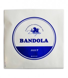 Foto da embalagem da Corda Individual Dragão para Bandola 1ª Mi