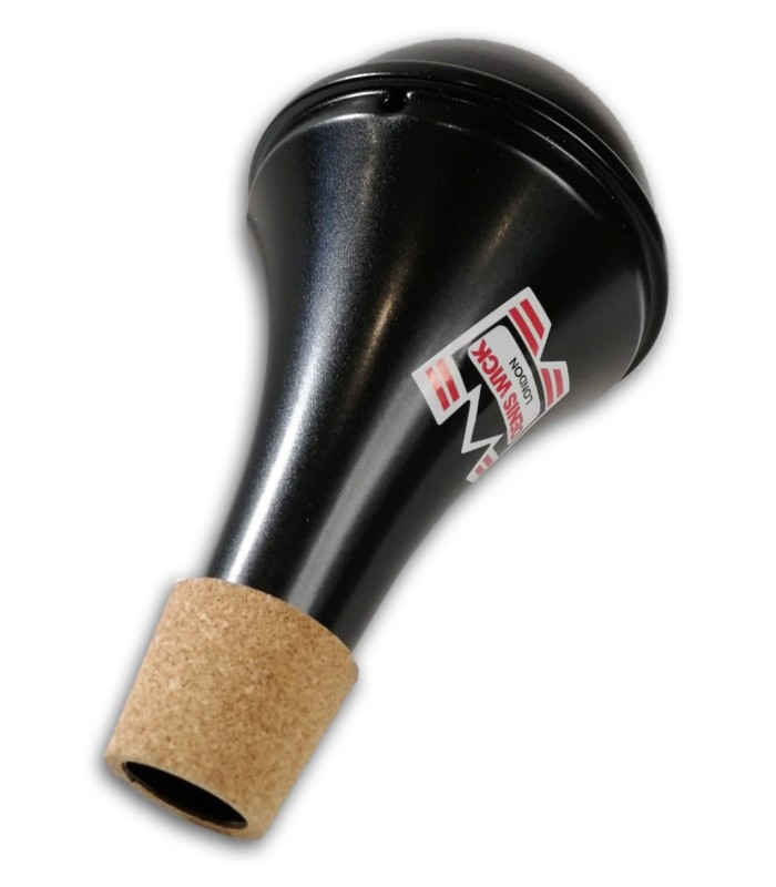 Side photo of the Denis Wick Trumpet Mute model 5526 Practice