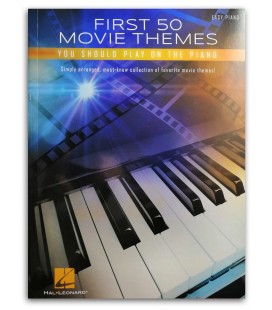 Foto da capa do livro First 50 Movies Themes You Should Play on Piano