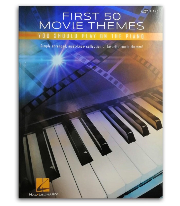 Foto da capa do livro First 50 Movies Themes You Should Play on Piano