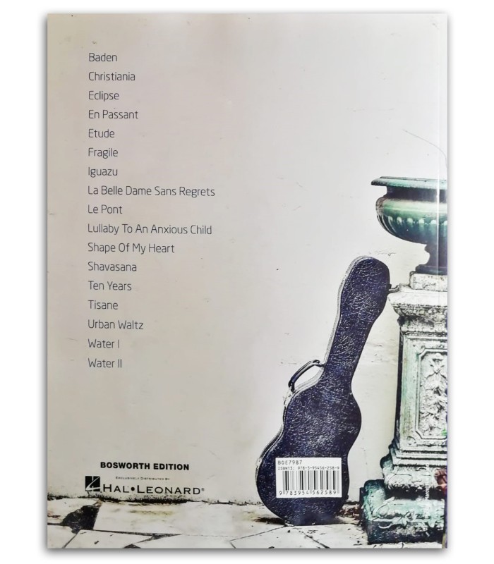 Foto de la contraportada del libro Best of Dominic Miller for Guitar