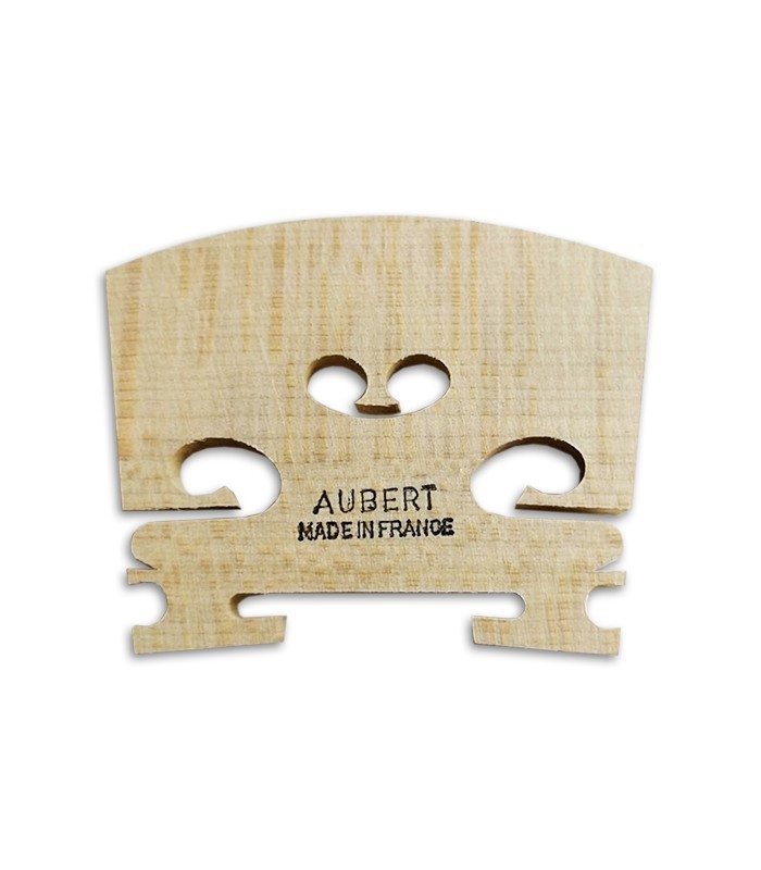 Photo of the Raw Violin Bridge Aubert 4/4