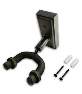 Suporte de Parede BSX Preto para Guitarra