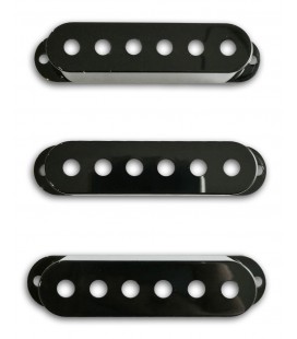 Foto das Capas de Pickups Fender em cor preta