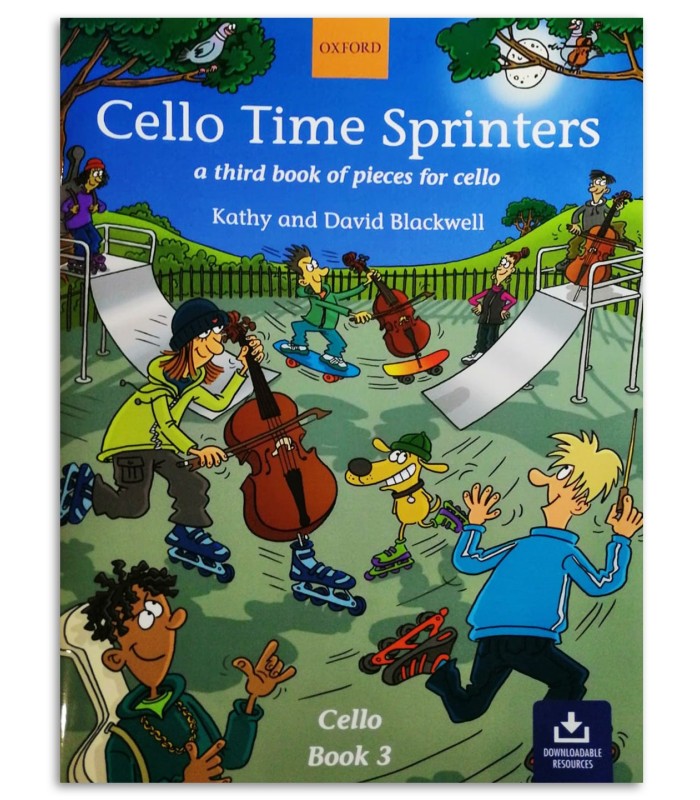 Foto de la capa del libro Blackwell Cello Time Sprinters Book 3