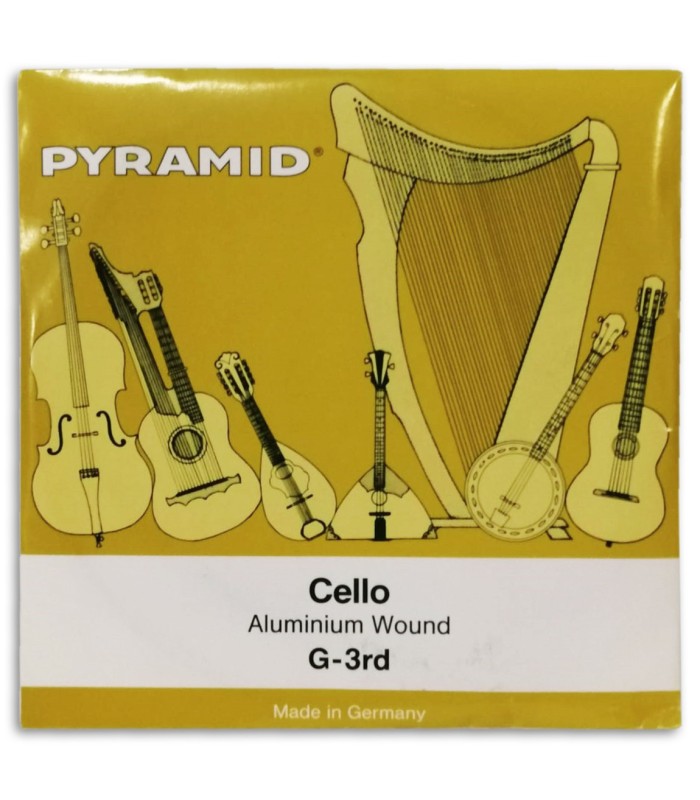 Package of the Single String Pyramid model 170103 G for Cello 4/4's 