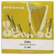 Package of single string Pyramid 170104 C for Cello 4/4's 