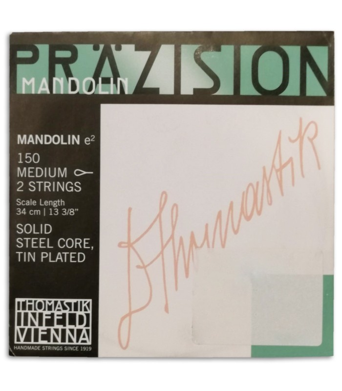 Foto de la portada de la embalaje de la Cuerda Individual Thomastik modelo 150