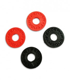 Foto de los 2 pares de Strap Block Fender Strap Locking System