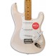 Foto do corpo da Guitarra Elétrica Fender Squier modelo Classic Vibe Stratocaster 50S White Blond