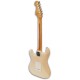 Photo of the back of the Fender Electric Guitar Squier model Classic Vibe Stratocaster 50S White Blond