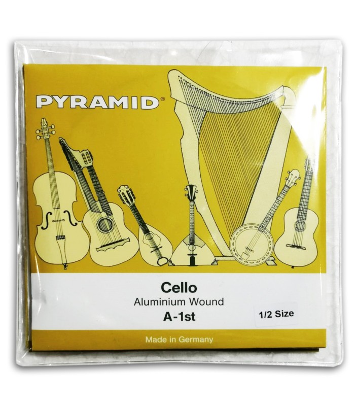 Photo of the Pyramid Cello Strings Set 170100 1/2's package cover