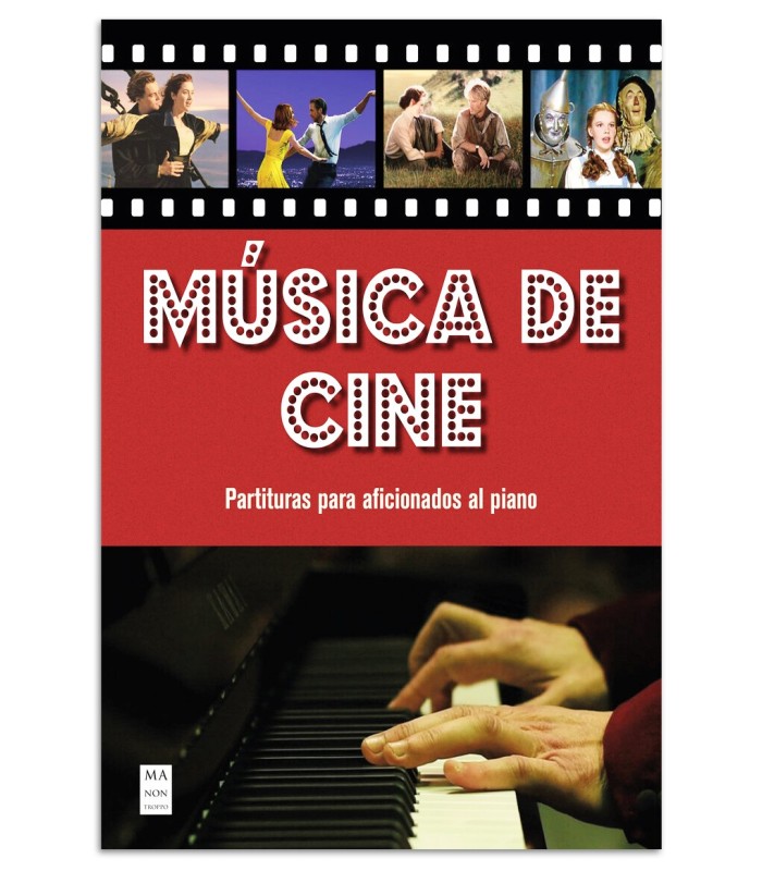 Foto de la portada del libro Música de Cine 44 Temas Arreglos Fáciles para Piano