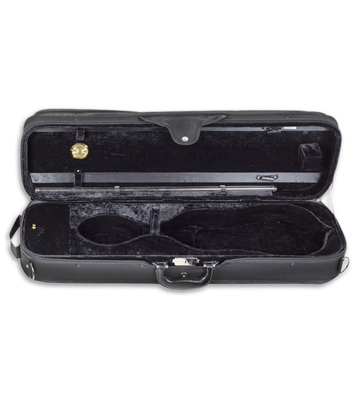 Foto del interior del Estuche Ortolá modelo 818 912 de Lujo para Violín