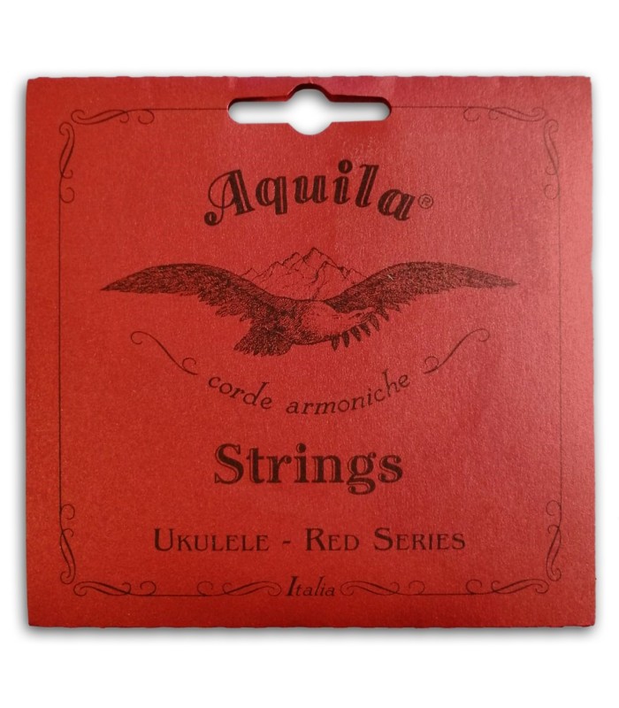 Photo of the Single String Aquila model 72-U Red Series Low G for Tenor Ukulele's package cover