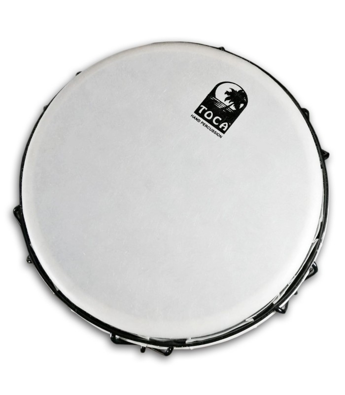 Photo of the Djembe Toca Percussion model TF2DM-10SC Freestyle II's head skin