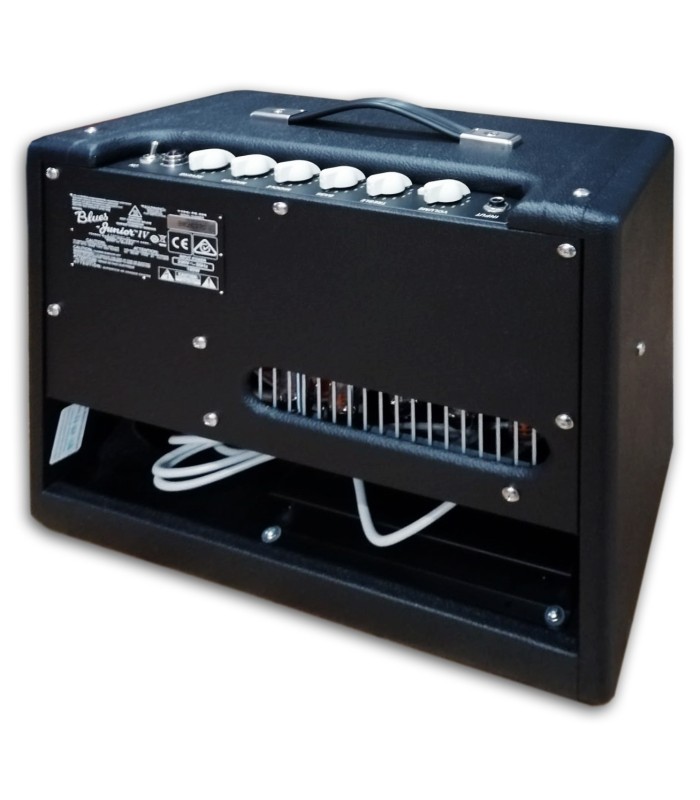 Foto das costas do Amplificador Fender modelo Blues Junior IV 15W
