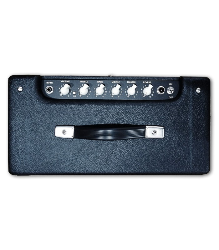 Foto de los controles del Amplificador Fender modelo Blues Junior IV 15W