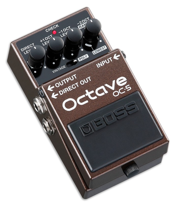 Photo of the Pedal Boss model OC-5 Octave