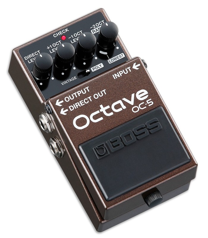 Boss
OC-5 Octave | Pedal de efeitos | Salão Musical