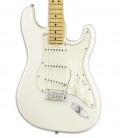 Foto do corpo da Guitarra Elétrica Fender modelo Player Strato MN em cor Polar White