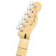 Foto de la cabeza de la Guitarra Eléctrica Fender modelo Player Telecaster MN en color Butterscotch Blonde