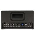 Foto dos controlos do Amplificador Fender modelo Mustang LT25 para Guitarra