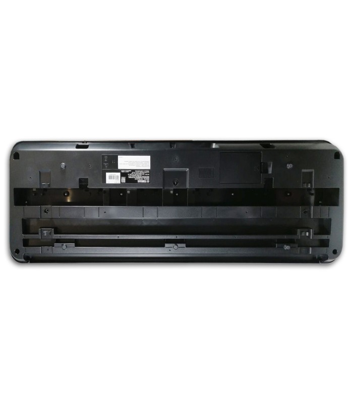 Photo of the Portable Keyboard Yamaha model PSR E273's back