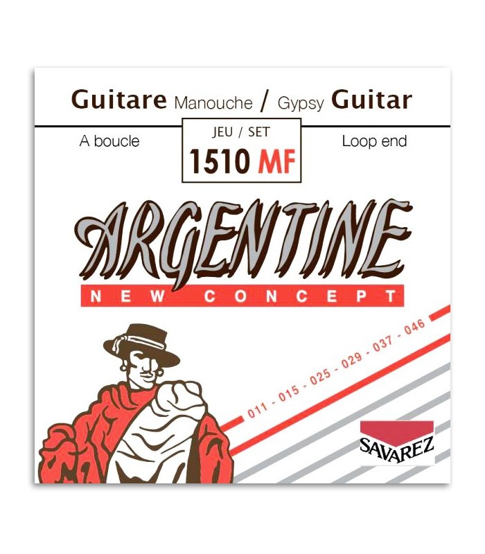 Photo of the String Set Savarez model Argentine 1510MF's package cover