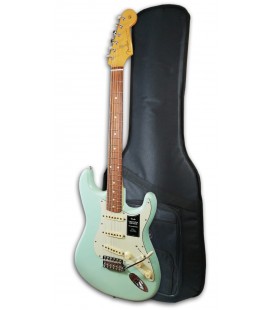 Foto da Guitarra Elétrica Fender modelo Vintera 60S Strato IL SFG com Saco