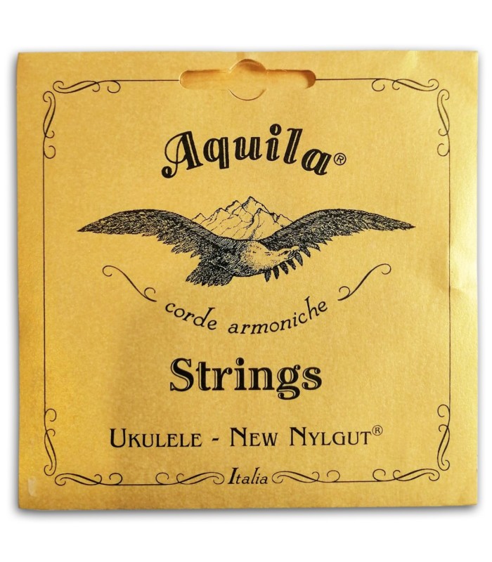 Photo of the Single String Aquila 16-U Wound Low G for Tenor Ukulele's package cover