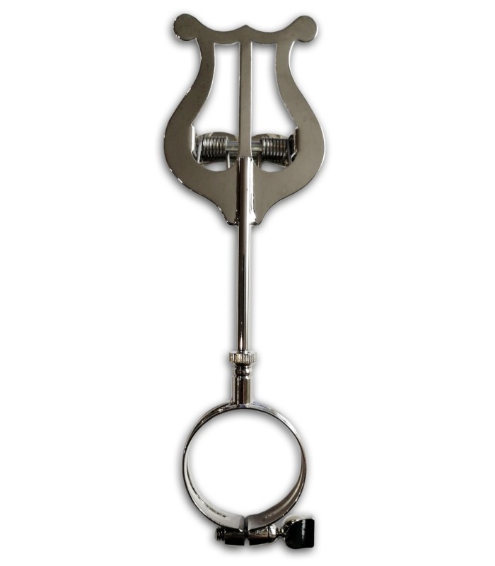 Foto de la espalda del Atril de Clarinete Obrac 1210N para Campana con Argolla