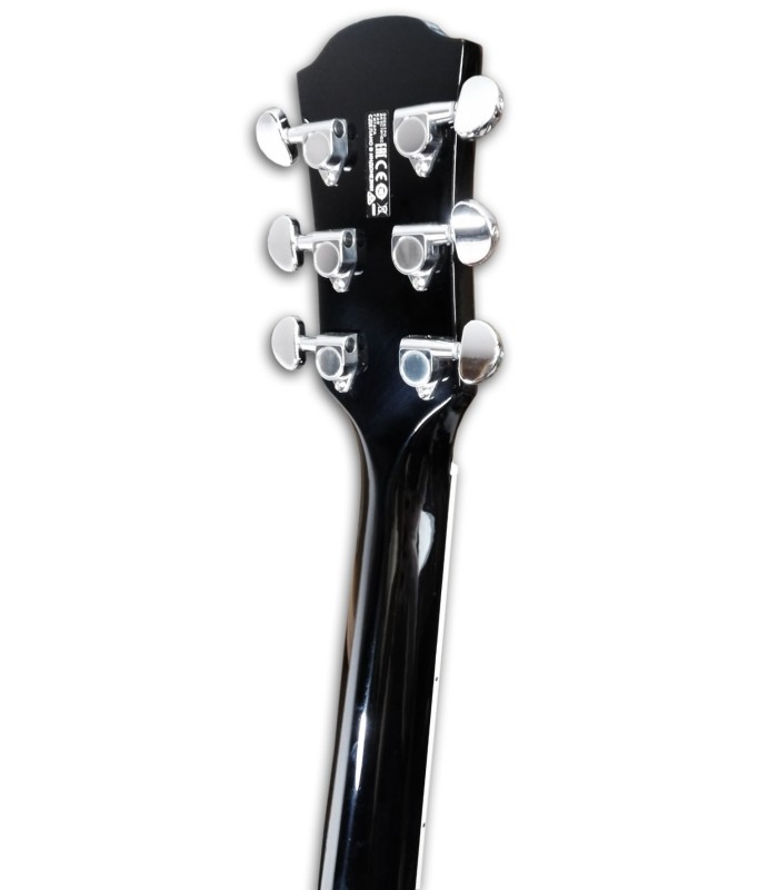 Foto del clavijero de la Guitarra Electroacústica Yamaha modelo APX600 BL