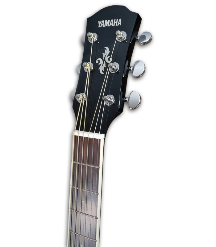 Foto de la cabeza de la Guitarra Electroacústica Yamaha modelo APX600 BL