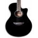 Photo of the Electroacoustic Guitar Yamaha model APX600 BL's top