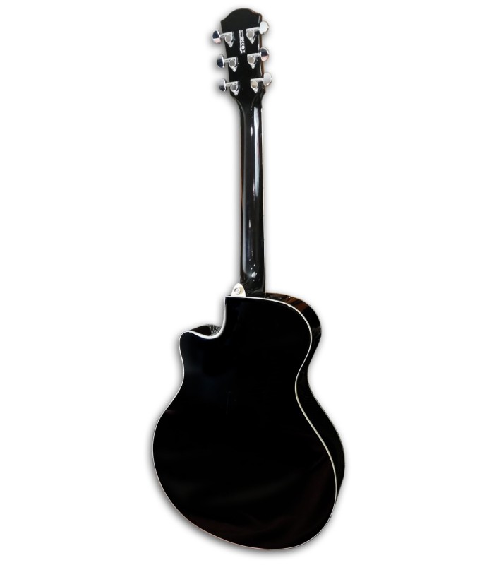 Foto del fondo de la Guitarra Electroacústica Yamaha modelo APX600 BL